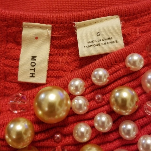 Anthropologie Moth Brienne embellished sweater - Picture 8 of 8